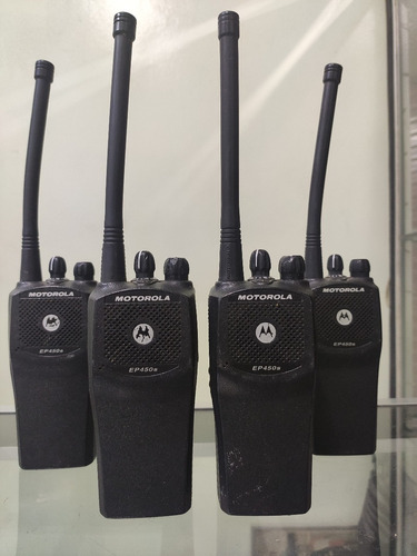 Rádio Motorola Ep450 Vhf Usado + Antena Grande+ Cliperes