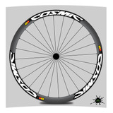 Kit De Adesivos Para Rodas Mavic Cosmic Pro Carbon  Aro 40mm