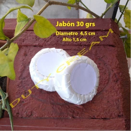 Jabon Hotelero 30 Gramos Redondo Plizado X 35 Unid Souvenirs