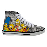 Sneakers Botín Los Simpson Unisex