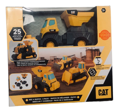 Cat Crea Tu Máquina Máquinas De Construcción Juguete