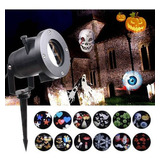 Proyector Láser Led Para Halloween Y Luces Navideñas