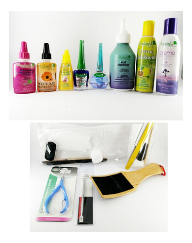 Arobell Kit Herramientas Manicure Y Pedicure