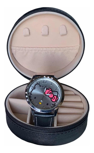 Hello Kitty Reloj + Joyero Portatil