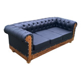 Sillon Chesterfield 3 Cuerpos Talampaya Colores