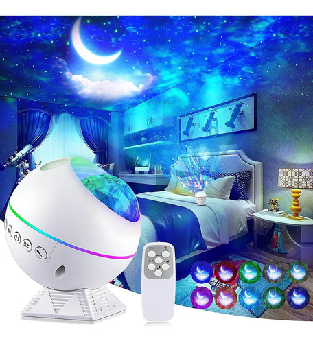 Proyector Star Galaxy Night Light Para Dormitorio De Niños