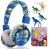 Qearfun Auriculares De Dinosaurio Para Niños Para La Escuela