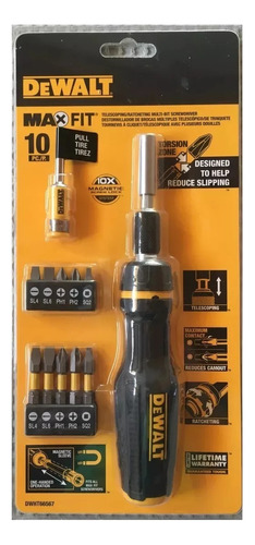 Destornillador Telescopico Crique Y Puntas Dewalt Dwht66567