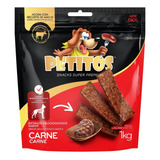 Petisco Bifinho Sabor Carne Super Premium Petitos 1kg Pet