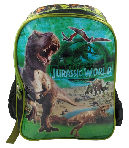 Mochila Jurassic Dinossauro Média.