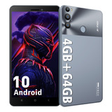 X-tigis7 Smartphone Dual Sim Android 10 64gb Ram 4gb 6.85 Hd Celular Con Reconocimiento Facial Y Desbloqueo De Huellas Dactilares 6500 Mah Expansión 1