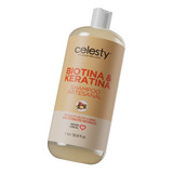 Shampoo Biotina Keratina 1lt 0% Sulfatos Parabenos Celesty