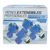 Patin Metalico Extensible Azul T 28 Al 41 Moody 505a