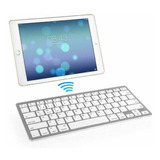 Teclado Inalambrico Bluetooth Compatible iPhone iPad Android