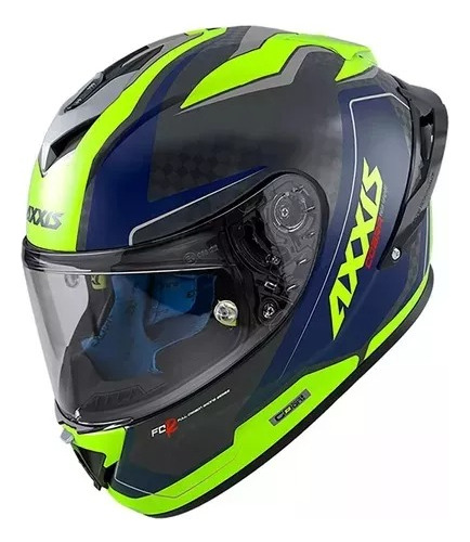 Casco Certificado Axxis Cobra Carbon