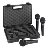 Kit Microfonos Behringer Xm1800s Dinamico X3 Con Estuche Garantia Oficial 