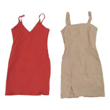 Combo Pack X2 Vestidos Talle Xxs Mujer Oferta Liquido