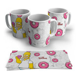 Taza O Tazon Los Simpsons Homero 9 Full Print +caja