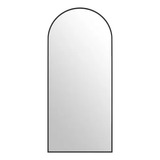 Espejo Arco /medio Punto Moderno 1,20x50 Con Borde De Pvc
