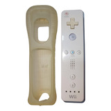 Wii Mote Blanco + Funda De Silicona De Regalo