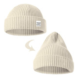 Zowya Fisherman Beanie O Regular Cuff Knit Beanie Para Hombr