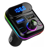 Receptor Bluetooth Autos Transmisor Fm Mp3 Carga Rápida 3.0