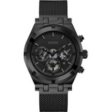 Reloj Guess Gw0582g3 Continental Caballero Negro