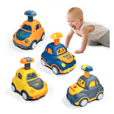 Pull Back Coche Juguetes Edad 1-2 Niños Pequeños Juguetes