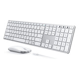 Combinación Teclado Y Mouse Inalámbricos Bluetooth (usb + Y