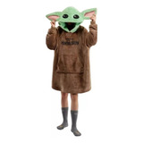 Pijama Yoda Bata Con Gorro Grog Star Wars Mandalorian Felpa