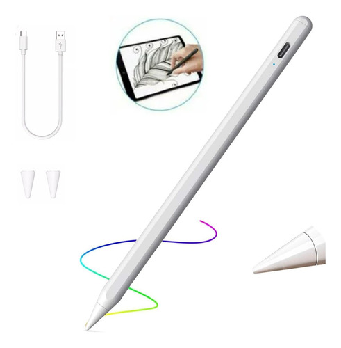 Lápiz Óptico Para Dispositivos iPad Stylus Pen Carga Rápida 