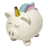 Pig Unicorn Piggy Bank For Girls - Alcancía De Cerámica Para