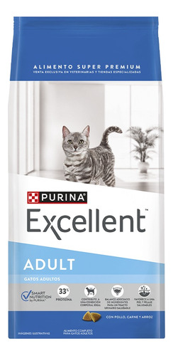 Excellent Gato Adulto Purina X 7.5kg Kangoo Pet 