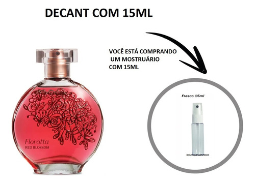 Floratta Red Blossom Desodorante Colônia Decant Com 15ml