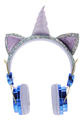 Auriculares Con Diadema Para Niños, Unicornio, Dibujos Anima