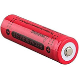 Pila Recargable Deleexo Medida Lt 18650 Cilíndrica - 1 Pieza - Roja 10,000 3.7v Mah Litio 