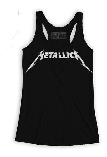 Metallica Hardwired Tank Top Dama Rot Wear