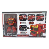 Camion Bombero Convertible Fire Truck Ditoys 2448