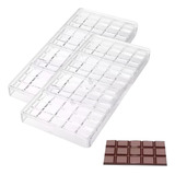 Pack 2 Molde Chocolate Policarbonato Moldes Barra Chocolate4