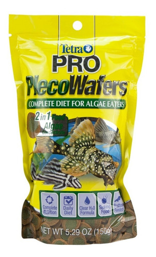 Alimento Comida Para Peces Tetra Pro Pleco Wafers 150gr 