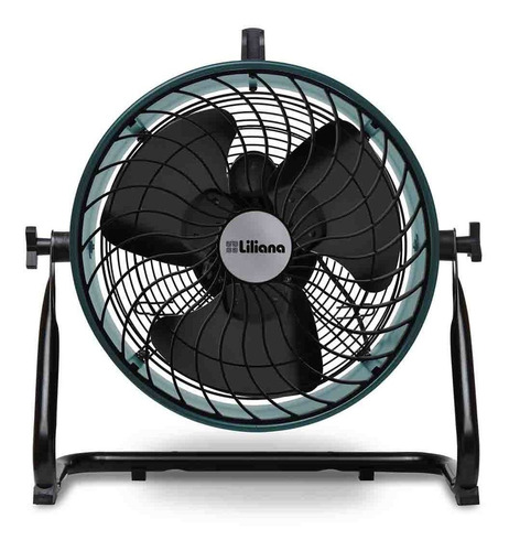 Ventilador Turbo Industrial Liliana Vthd16 3 Palas 16 Color De La Estructura Verde Color De Las Aspas Verde Diámetro 40 Cm Material De Las Aspas Aluminio