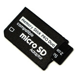Adaptador De Memoria Tarjeta Micro Sd Tf A Ms Pro Duo
