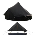 Casa De Campaña Glamping Kanggogo 8 Personas Toldo -negro