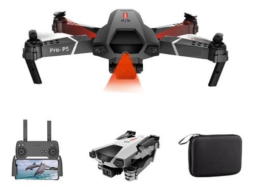 Dron Con Cámara 4k Doble Wifi Fpv Infrarrojo Y Altura Fija