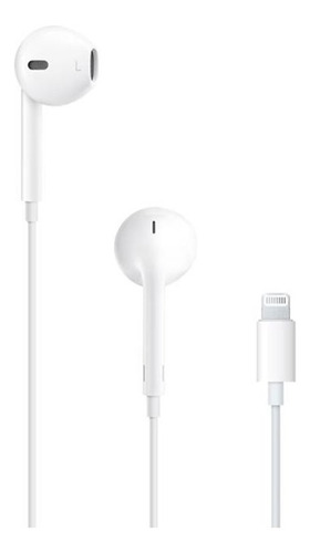 Audífonos Apple Earpods Con Conector Lightning Blanco