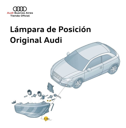 Lmpara De Posicin Audi A1 2014 Foto 4
