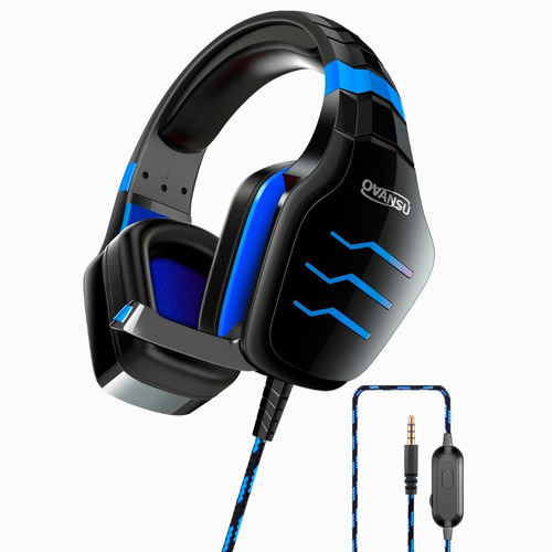 Auricular Vincha Gaming Nisuta Ovansu Ps4 Ps5 Microfono Plug