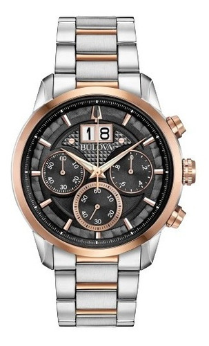 Relógio Bulova Sutton Quartz Masculino 98b335 Nf E Garantia