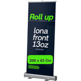 Banner Rollup 85x200 Roll Up Incluye Lona Impresa 