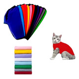 Poncho Buzo Abrigo Polar Liso Varios Mascotas Gatos